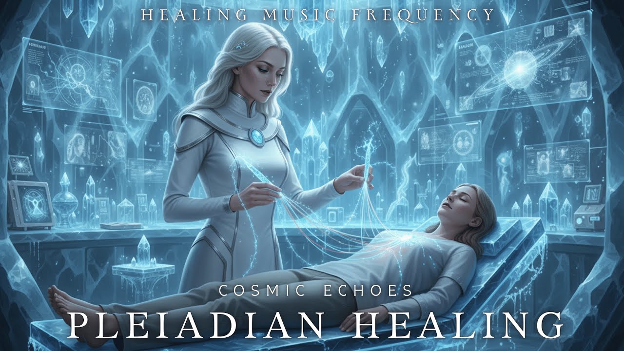 Pleiadian Healing Deep Sleep Healing Music Frequency | Astral Travel ...