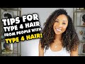 Tips For Type 4 Hair From People With Type 4 Hair! | BiancaReneeToday