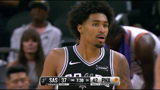 Dylan Harper full highlights vs. Suns - preseason - 15 Points, 3 Rebounds, 4 Assists, 1 Steal, 1 BLK