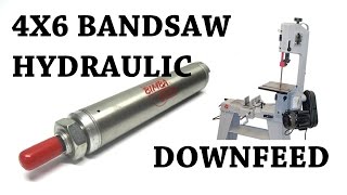 Ridgid 4x6 bandsaw refurb part 21, HYDRAULIC DOWNFEED @DonBrandt
