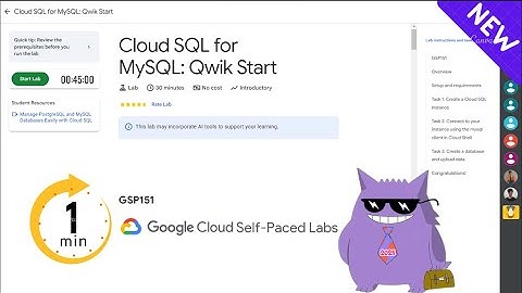 Cloud SQL for MySQL: Qwik Start | #2025 | #GSP151 |#qwiklabs |Solution