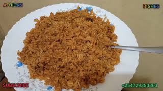 JINSI YA KUPIKA PILAU BILA KUTUMIA VIUNGO VINGI. (How to prepare pilau)