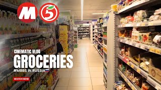 Groceries In Russia Mbbs Cinematic Video About Magnit Магнит And Pyaterochka Пятерочка.