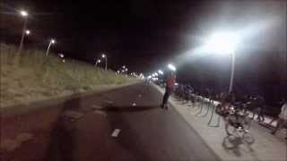 Midnight boulevard Longboarding (Quick Edit)