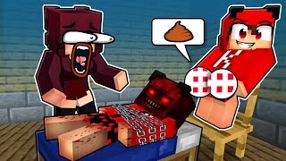 Minecraftta Yatakta Bi̇r Canavar Var