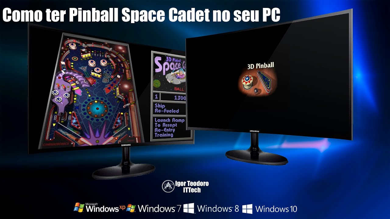 Jogo do Pinball do Windows Xp. Space Cadet. Curiosidades #paravoce #fo