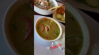 Banana Bay Green Curry, House Noodle Soup, Continental Fried Rice