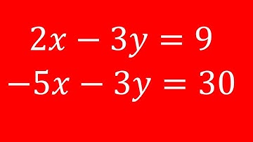 How to solve system of equation by elimination method with addition and subtraction