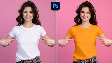 Change T-Shirt Colors in Photoshop | 1 Minute Tutorial