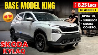 Skoda Kylaq Clic Plus 2026 Skoda Kylaq Base Model Review New Updates Features, Price
