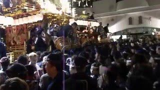 20150920 10062やわたんまち２日目館山駅盛り上がる若い衆