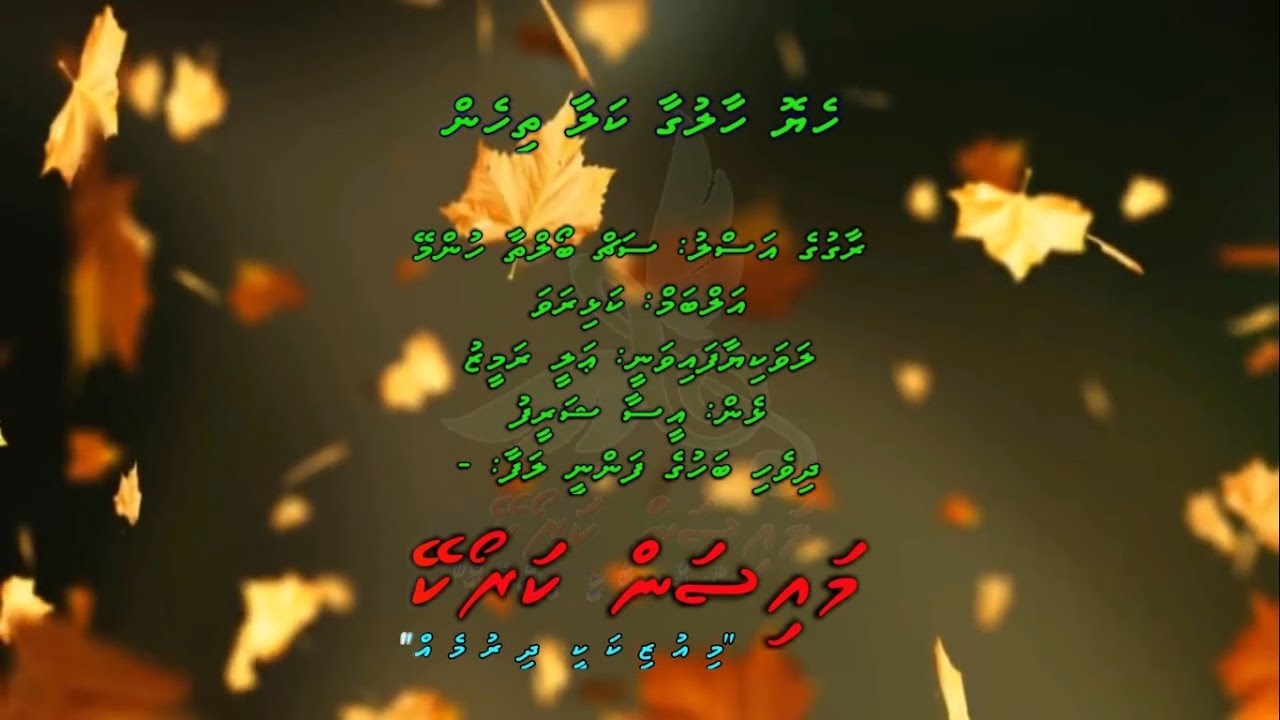 Heyo Haaluga Kalaa M Solo by Dhivehi Karaoke Mysan