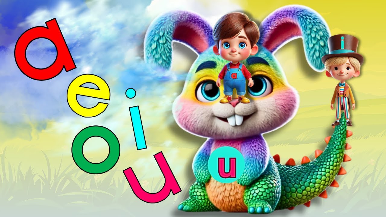 Vokale in Afrikaans | a, e, i, o, u  | Afrikaanse Kinder rympie | Leesondersteuning