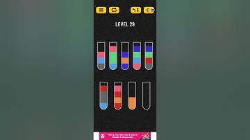 WATER SORT PUZZLE Level 29 | RCTV