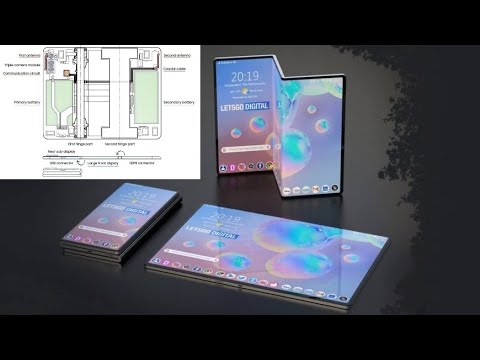 삼성 두번 접는 [트라이 폴드] 특허 공개 / 출시되면 대박일듯