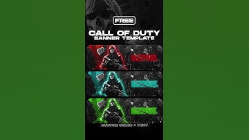 Free Call of Duty Banner/Header Template - (PSD + Assets Included + Tutorial)