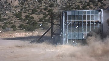 BLAST TEST: Full-scale Steel Framed Structure