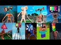 ВСЕ ВИДЫ СИРЕНОГОЛОВЫХ В МАЙНКРАФТ Minecraft Scp Тревор Хендерсон Siren Head