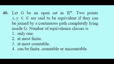 TOPOLOGY: CSIR NET DEC 2016 , Part - B , Q.No. 40