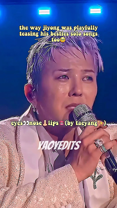When Gdragon tease his fans by saying his besties’ songs #gd #shorts