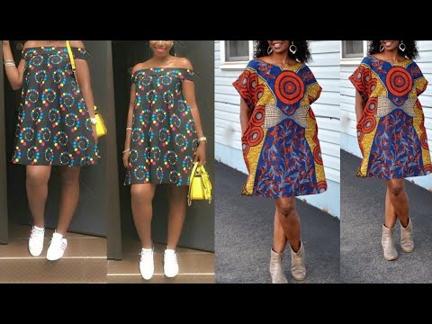 African Clothing, Women Clothing, African Dress, Loose Dress, Casual Dress,  Ankara Dress - YouTube
