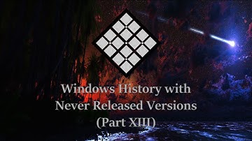 Windows History with Never Released Versions (Future Part 10, YET ANOTHER REFIXED)