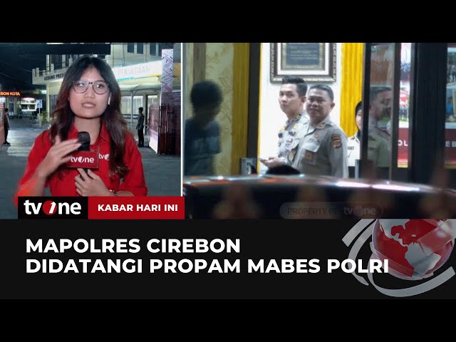 Propam Polri Datangi Polres Cirebon, Usut Tuntas Kasus Pembunuhan Vina | Kabar Hari Ini tvOne class=