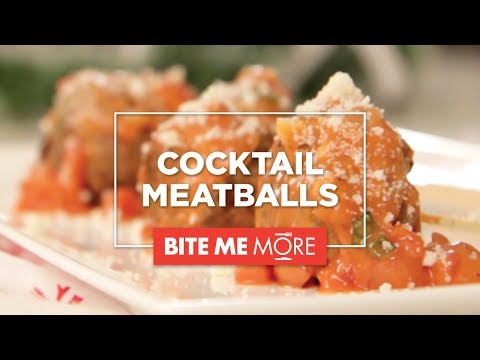 APPETIZER RECIPE - Easy Cocktail Meatballs