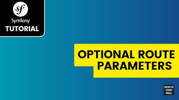 Symfony routes tutorial: Optional parameters