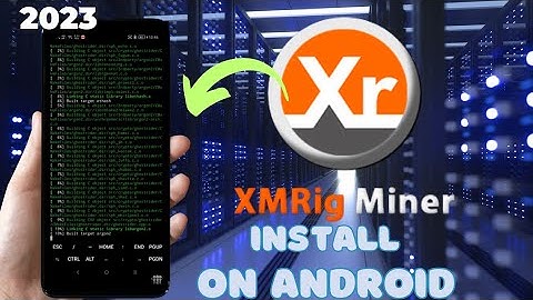 2023 Installation of Xmrig Miner on Android mobile device 💯👍