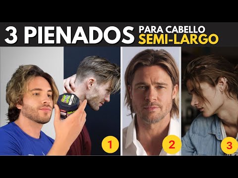 Video: 3 formas de peinar el cabello de longitud media para hombres