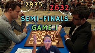 2835 vs 2632 | Homeboy Abasov gives Magnus Carlsen a massive scare | Commentary by Sagar