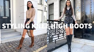 Styling Tips and Ways to Wear Knee High Boots | Peexo