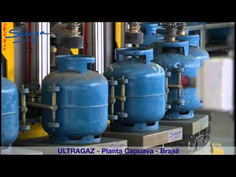 Ultragaz (Capuava - Brazil) LPG filling plant equipped with Siraga machines