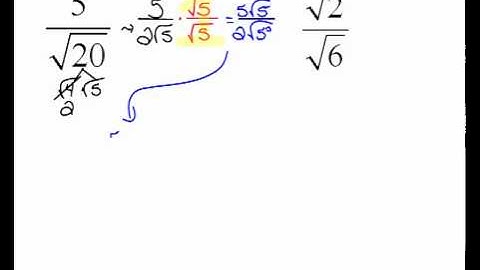 Rationalizing the Denominator part 2  6.5