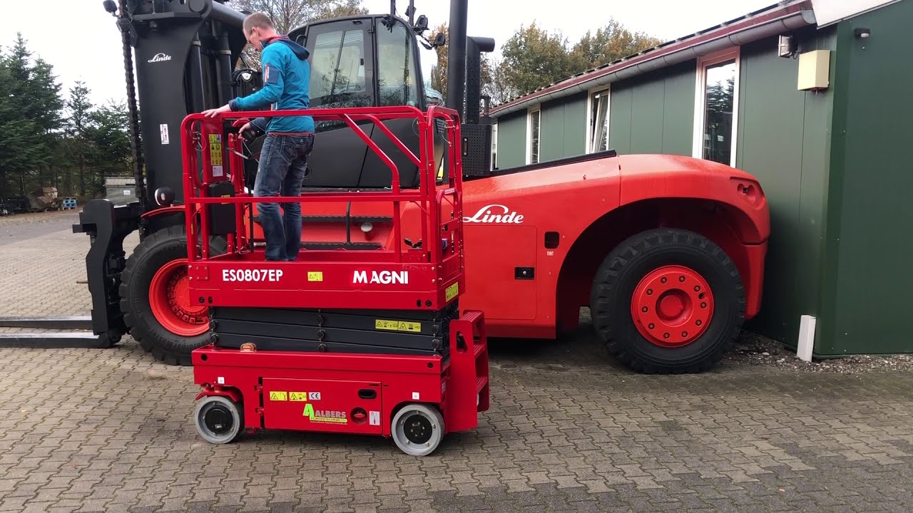 Magni Scherenarbeitsbühnen ES0807EP