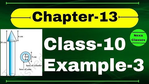 Example3 Chapter 13 Class10 || Class10 Ch 13 NCERT Example3 || Chapter13 Example3 Class10 Math
