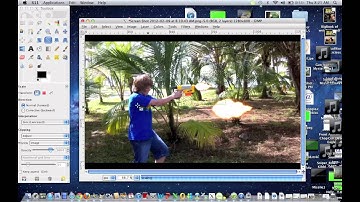 How to make a realistic muzzle flash on imovie