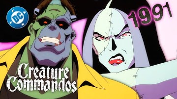Creature Commandos - The Bride and Frankenstein TOXIC Montage ☠️ | Super Scenes | DC