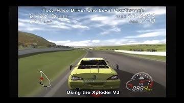 Toca Race Driver One Level Playthrough using the Xploder V3 for Ps2 :D #Playstation #Sony #Ps2 #Sub