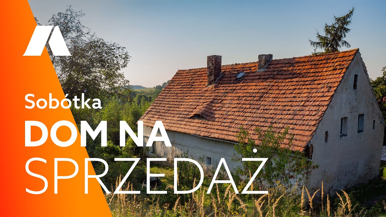Chwałków (Sobótka)-Dom Na Sprzedaż u podnóży -Góra Ślęża