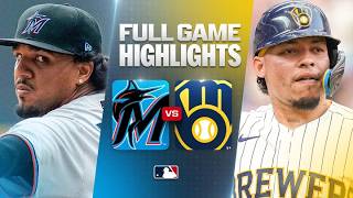 MARLINS vs. BREWERS: Official Full Game Highlights (July 19) | 2026 MLB Season screenshot 4