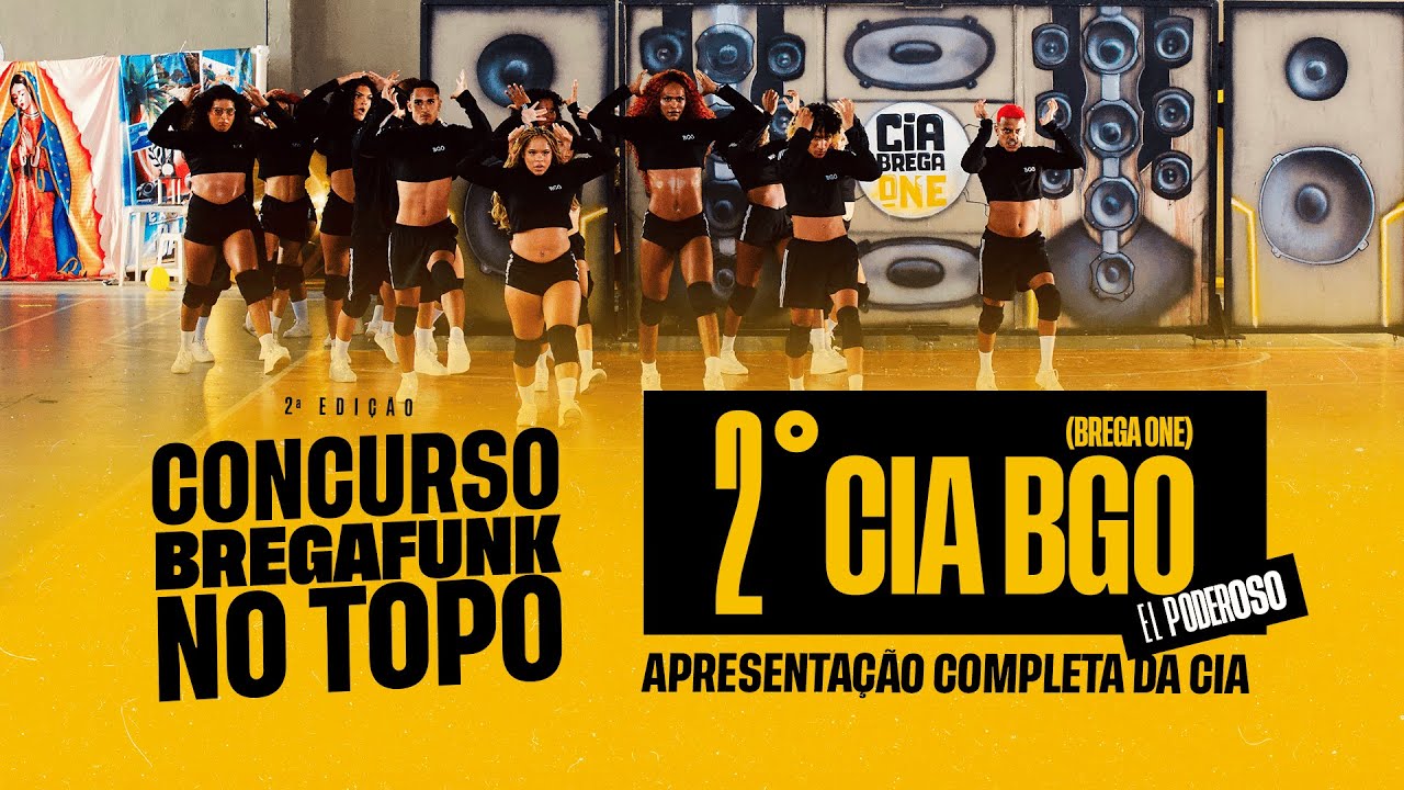 CIA BGO(BREGA ONE) - APRESENTAÇÃO NO BREGA FUNK NO TOPO 2° EDIÇÃO