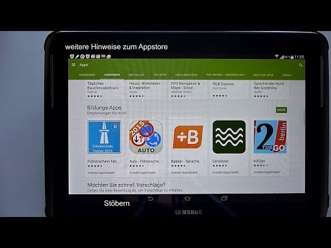 Google Play Store, Apps installieren, deinstallieren, aktualisieren