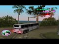 GTA Vice City - Driving a Coach Superbus until Wasted!