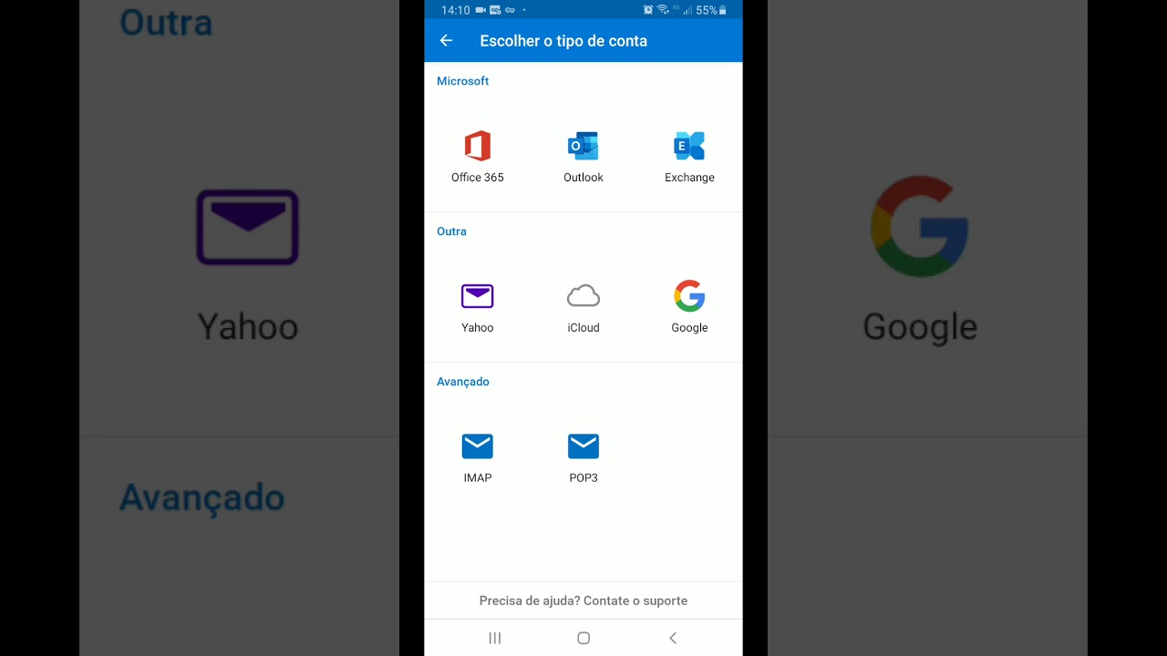 Configura o De E mail No Outlook Para Android 8 0 YouTube