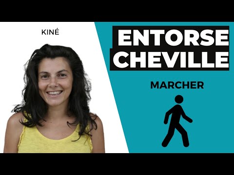 Vidéo: 3 façons simples de marcher avec une entorse à la cheville