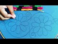 নকশী কাঁথা সেলাই ! Nokshi Katha,Hand Embroidery Traditional Bangladeshi Nokshi Katha Stitch Tutorial