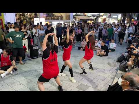 댄스팀 제드 홍대버스킹, unforgiven 르세라핌 le sselafim