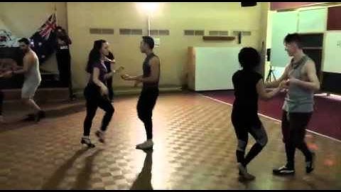 Jai and Angela Fayth Salsa Level 4 Class Complete June 2015 demo